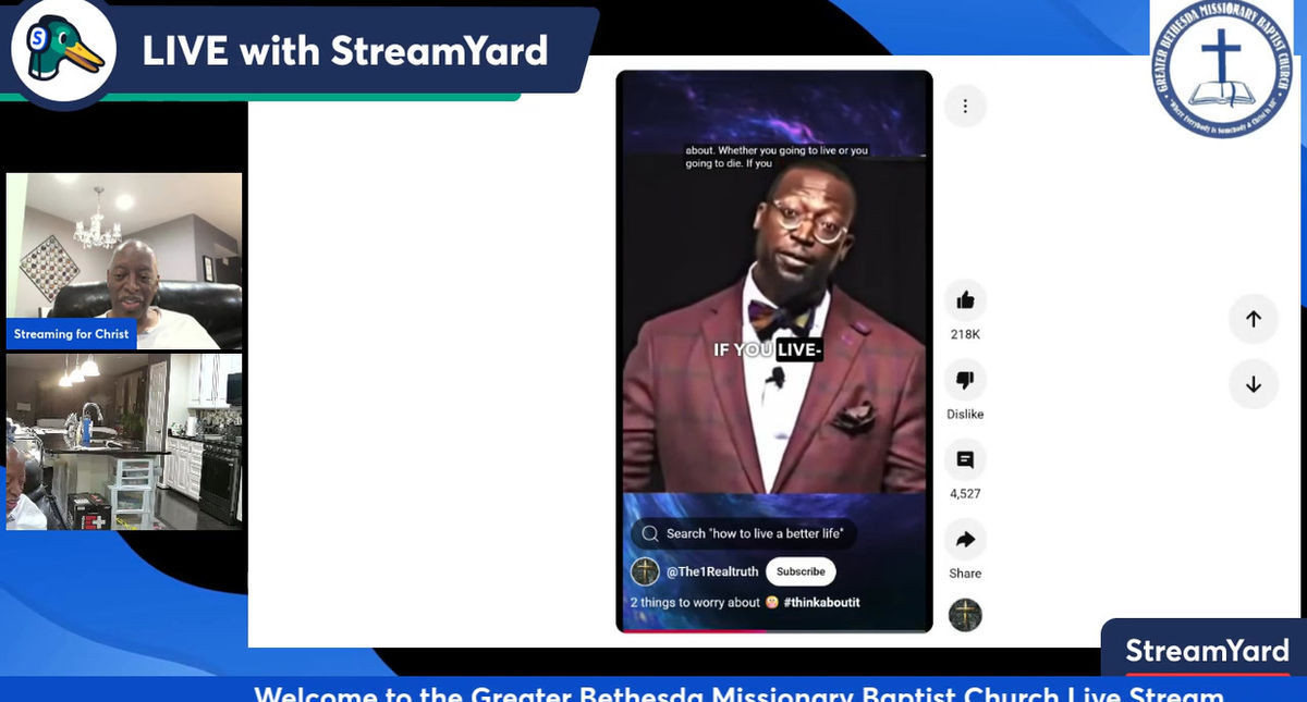 My live stream